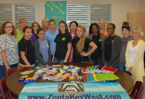 Zonta donates to Keys Center Academy 2014